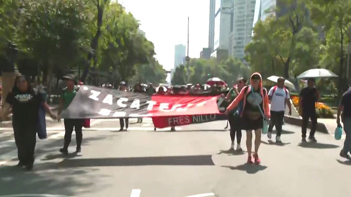 CNTE Realiza Movilizaciones en CDMX Hoy; Estas Son las Alternativas Viales