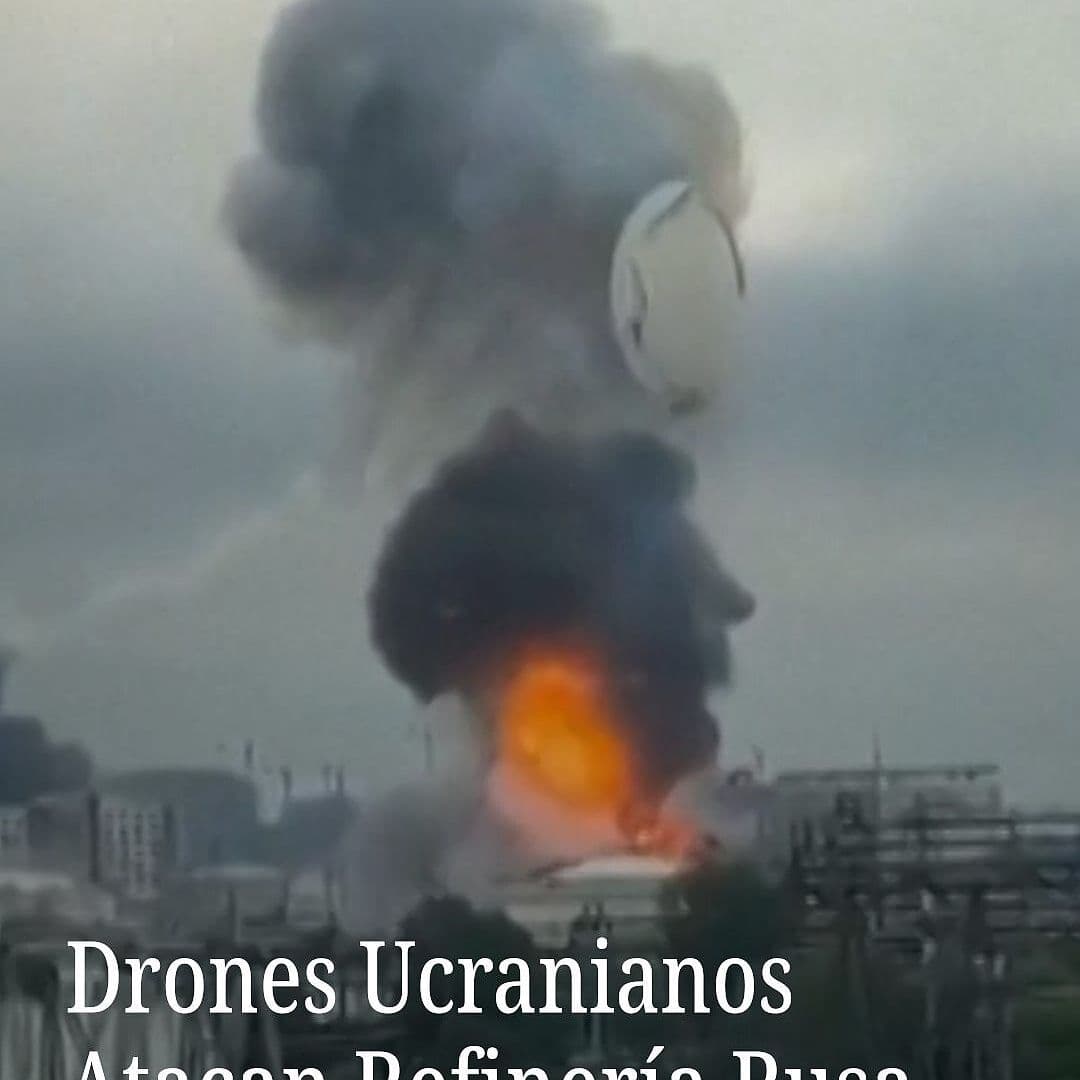 Drones Ucranianos Atacan Refinería Rusa