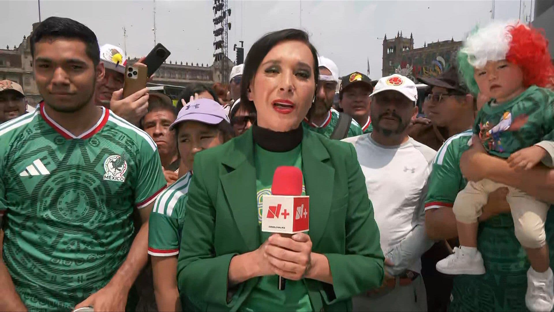 México vs Corea del Sur: Así se Vive el Ambiente Mundialista en el Zócalo