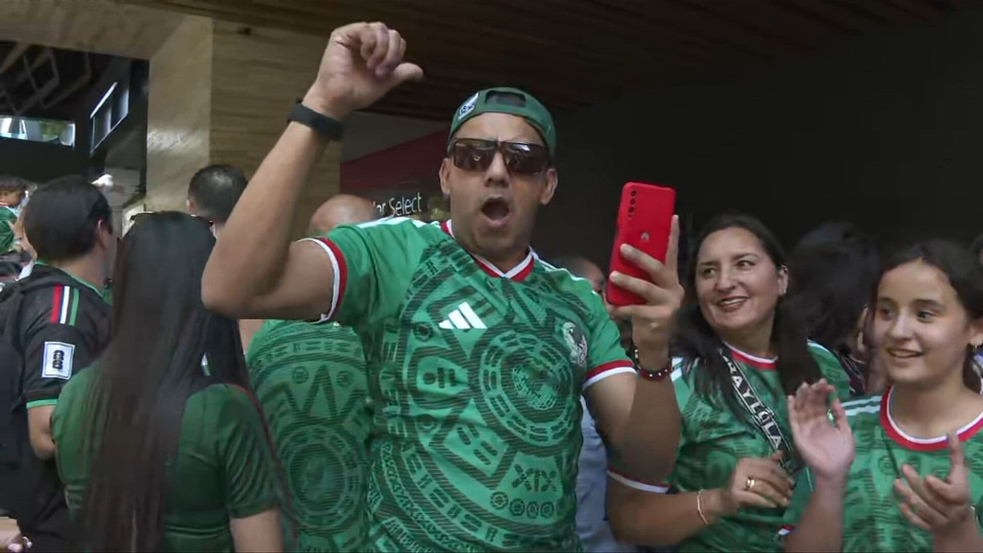"Dale México": Así Apoyan a la Selección Mexicana previo al Duelo contra Corea del Sur