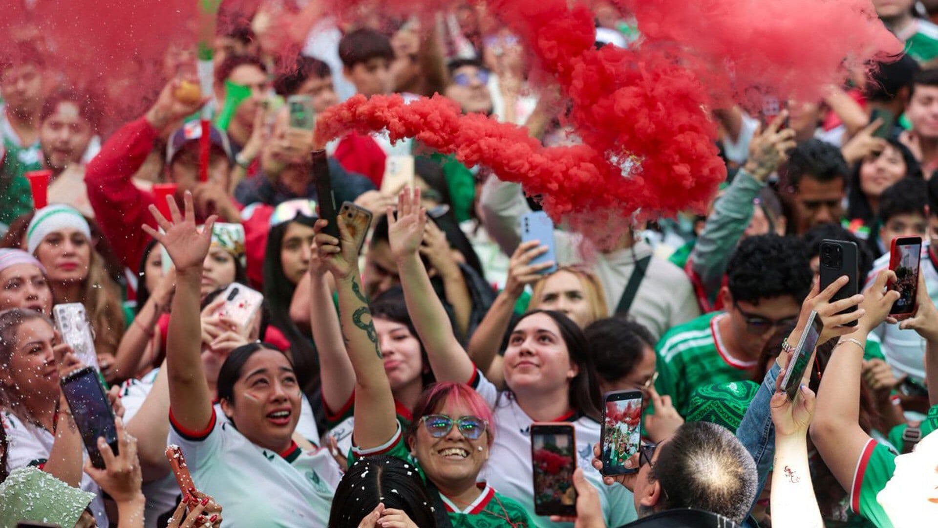 Más de 300 Mil Personas Abarrotan Calles en México vs Corea: Gobierno CDMX
