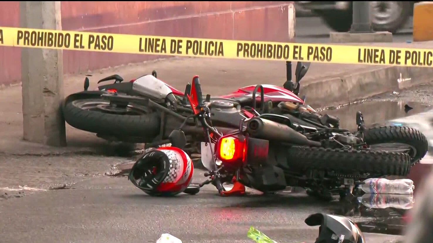 Fatal Accidente en Iztapalapa: Choque entre Motociclistas Deja Un Muerto