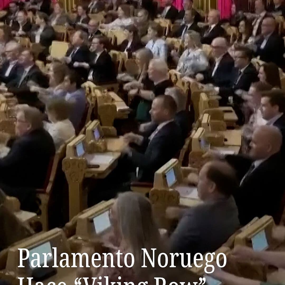 Parlamento Noruego Hace “Viking Row”