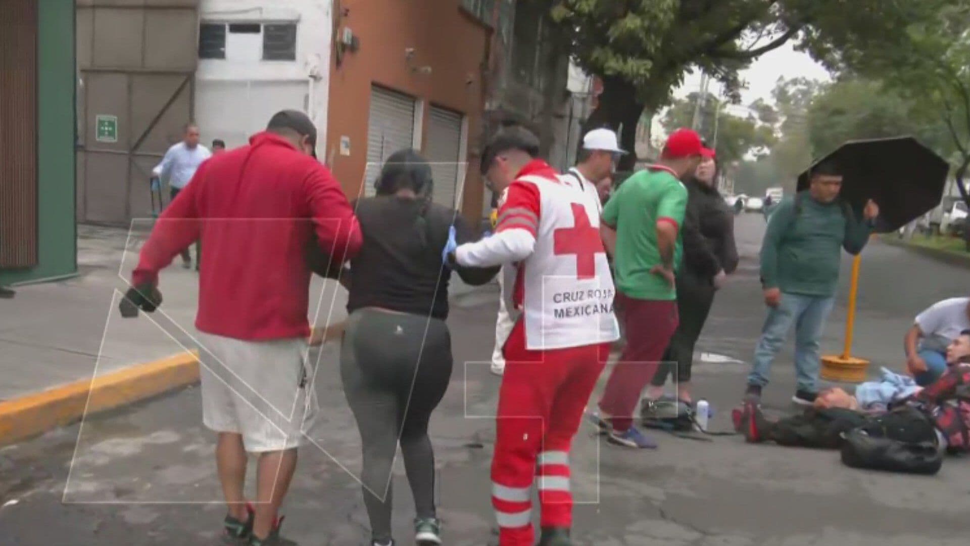 Aparatoso Choque de Motocicletas Deja Tres Lesionados en Azcapotzalco, CDMX