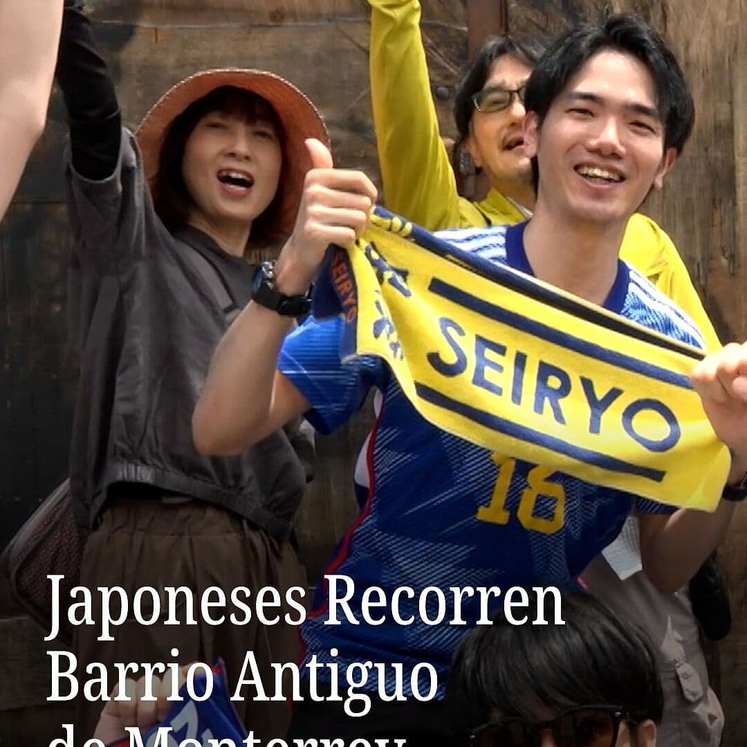 Japoneses Recorren Barrio Antiguo de Monterrey