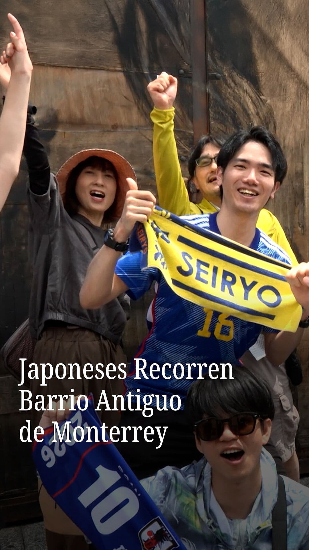 Japoneses Recorren Barrio Antiguo de Monterrey
