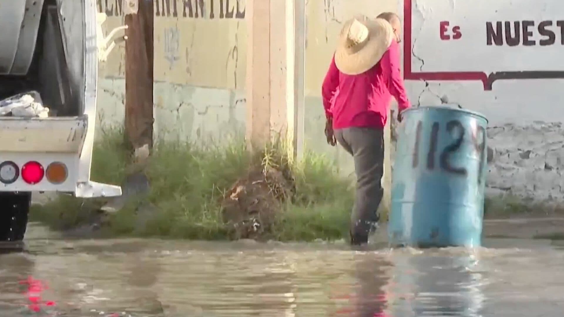 Lluvia Evidencia Fallas de Drenaje en la Colonia Chaveña de Ciudad Juárez