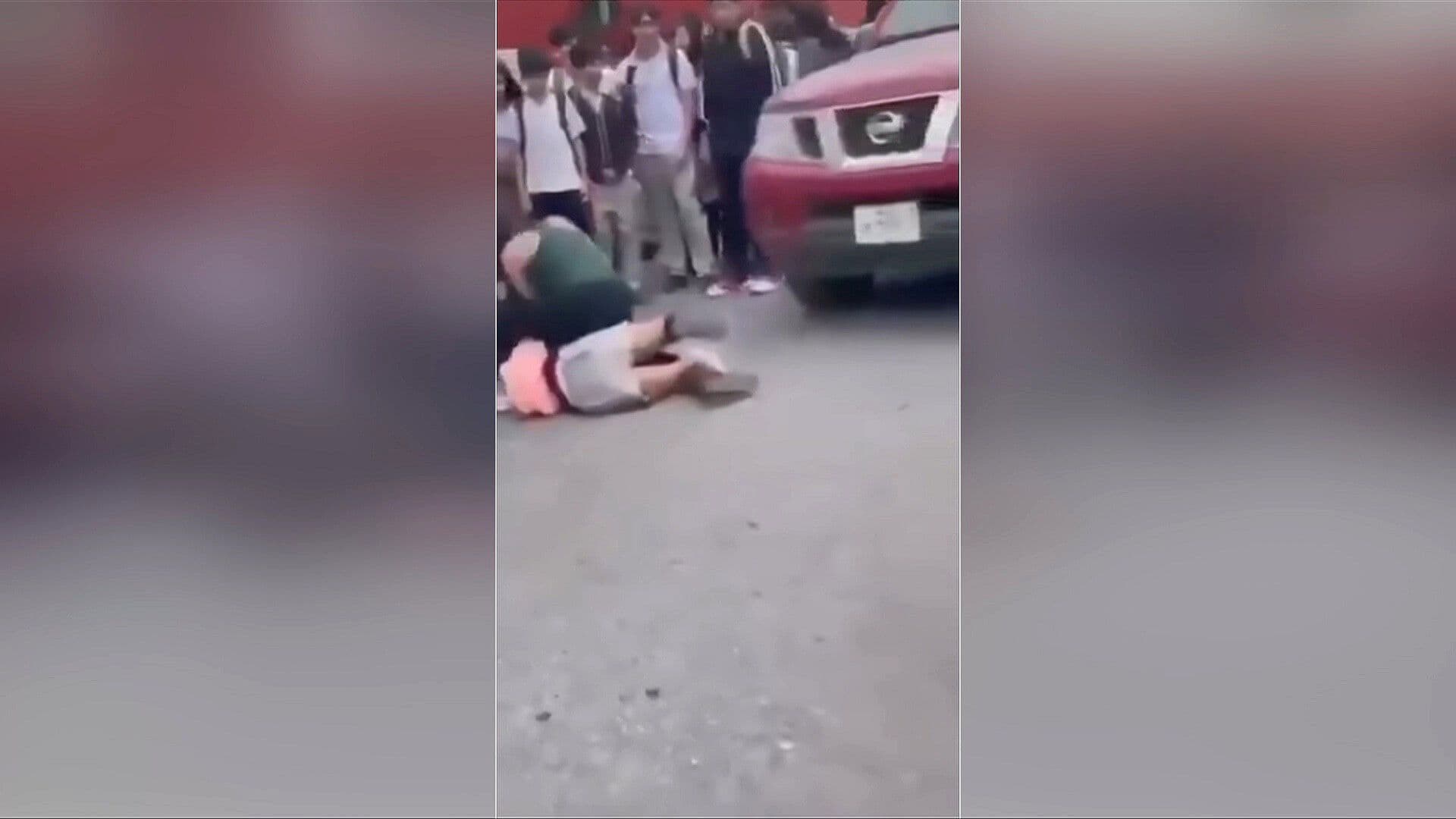 Mujer Ataca y Atropella a Estudiante de Secundaria en Lagos de Moreno, Jalisco