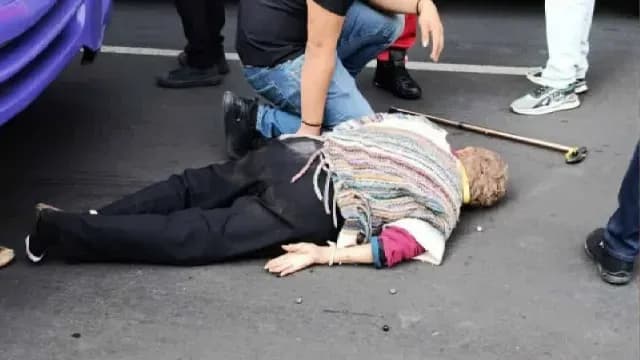 Atropellan a mujer en la Avenida Tláhuac