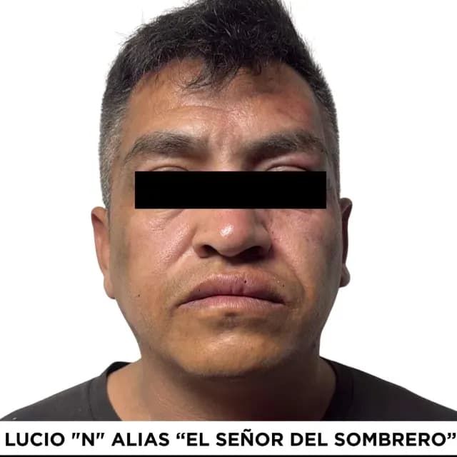 Lucio "N", "El señor del sombrero"
