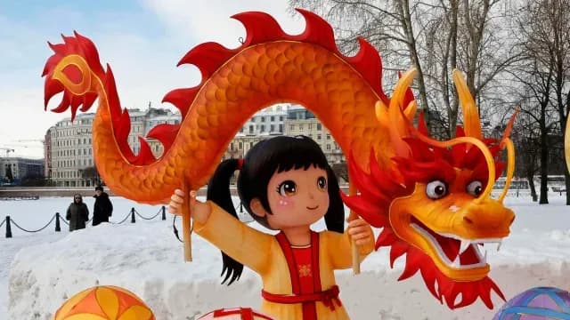 Año nuevo chino en Rusia