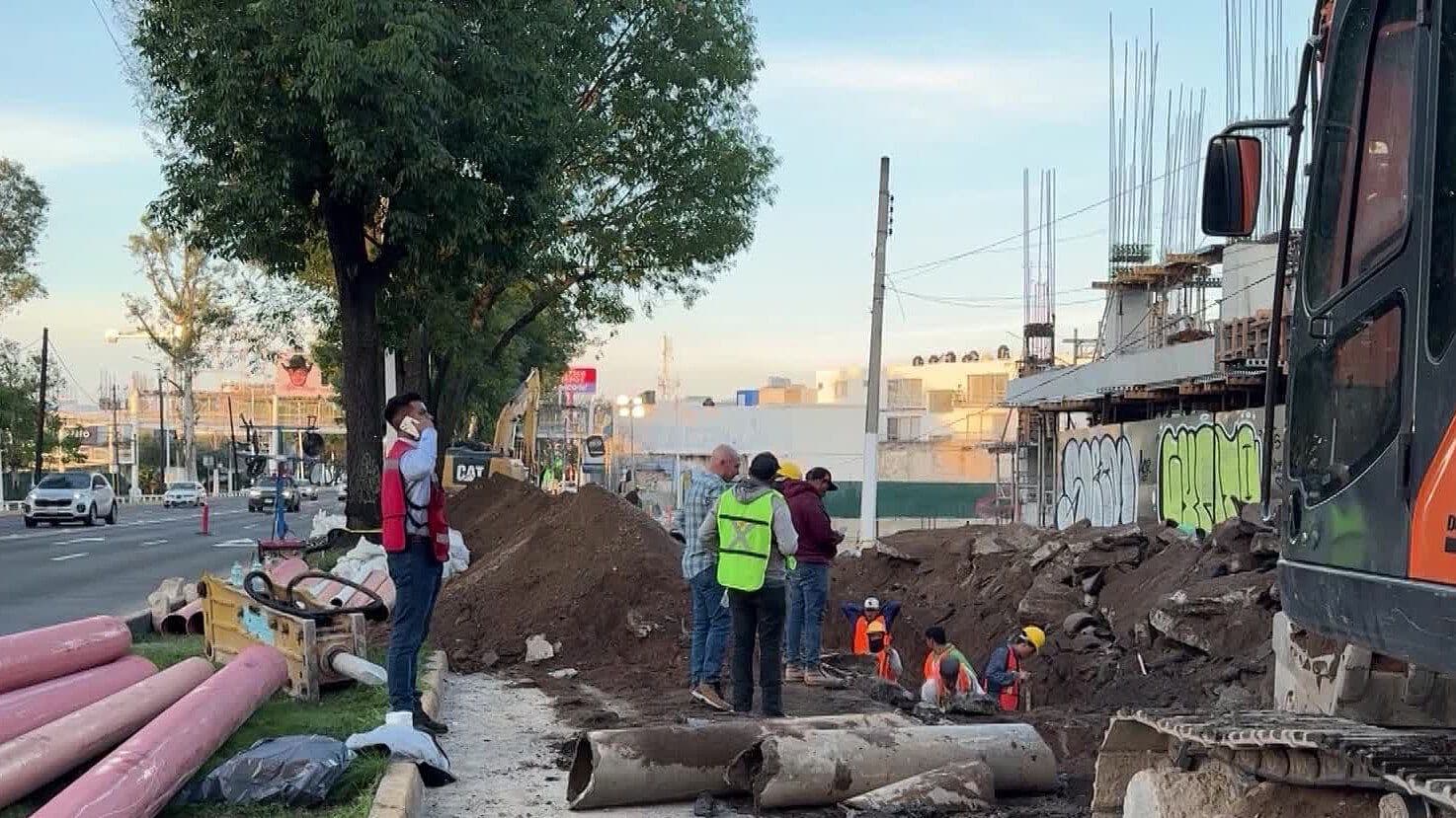Arreglan Socavón de López Mateos en Zapopan; Esta es la Fecha en que Reabrirán la Vialidad