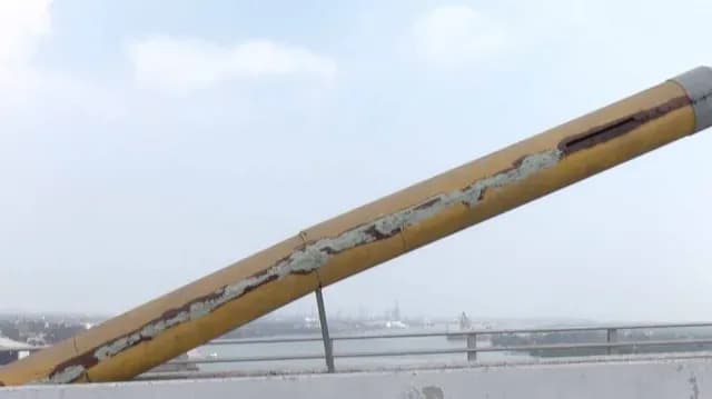 Puente Tampico Luce Visiblemente Deteriorado
