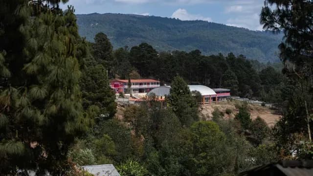 La secundaria 295 en la montaña de Guerrero.