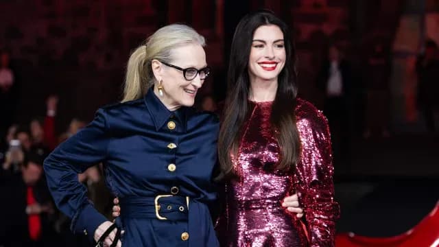 Anne Hathaway y Meryl Streep en CDMX