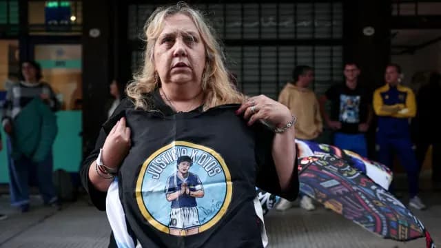 Seguidores de Diego Maradona. Foto: Reuters