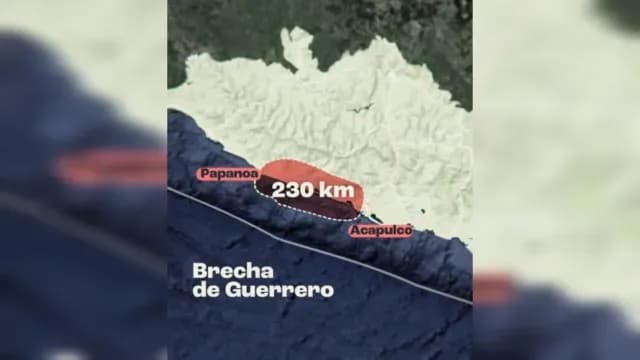Ubicación de la Brecha de Guerrero. Foto: N+