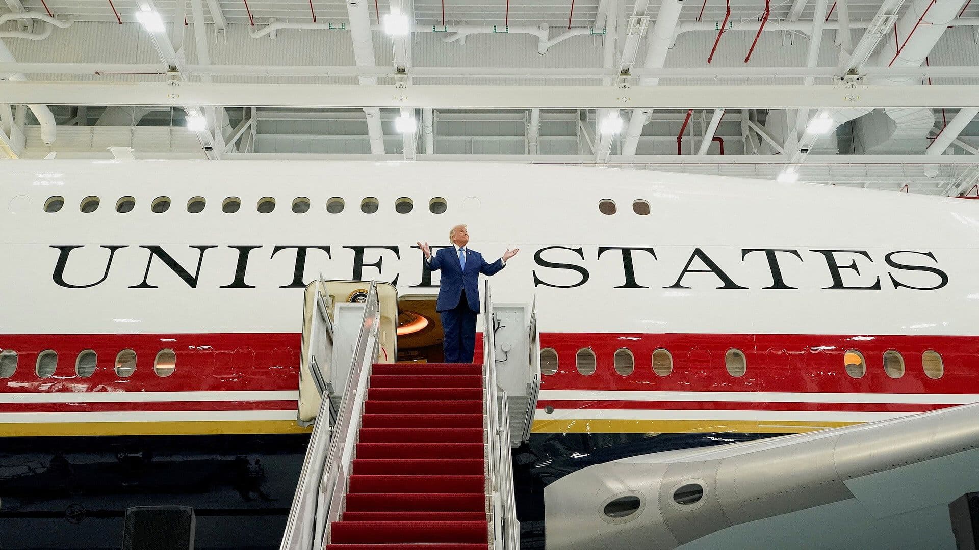 Así es el Nuevo Air Force One que Donald Trump Presentó en Estados Unidos