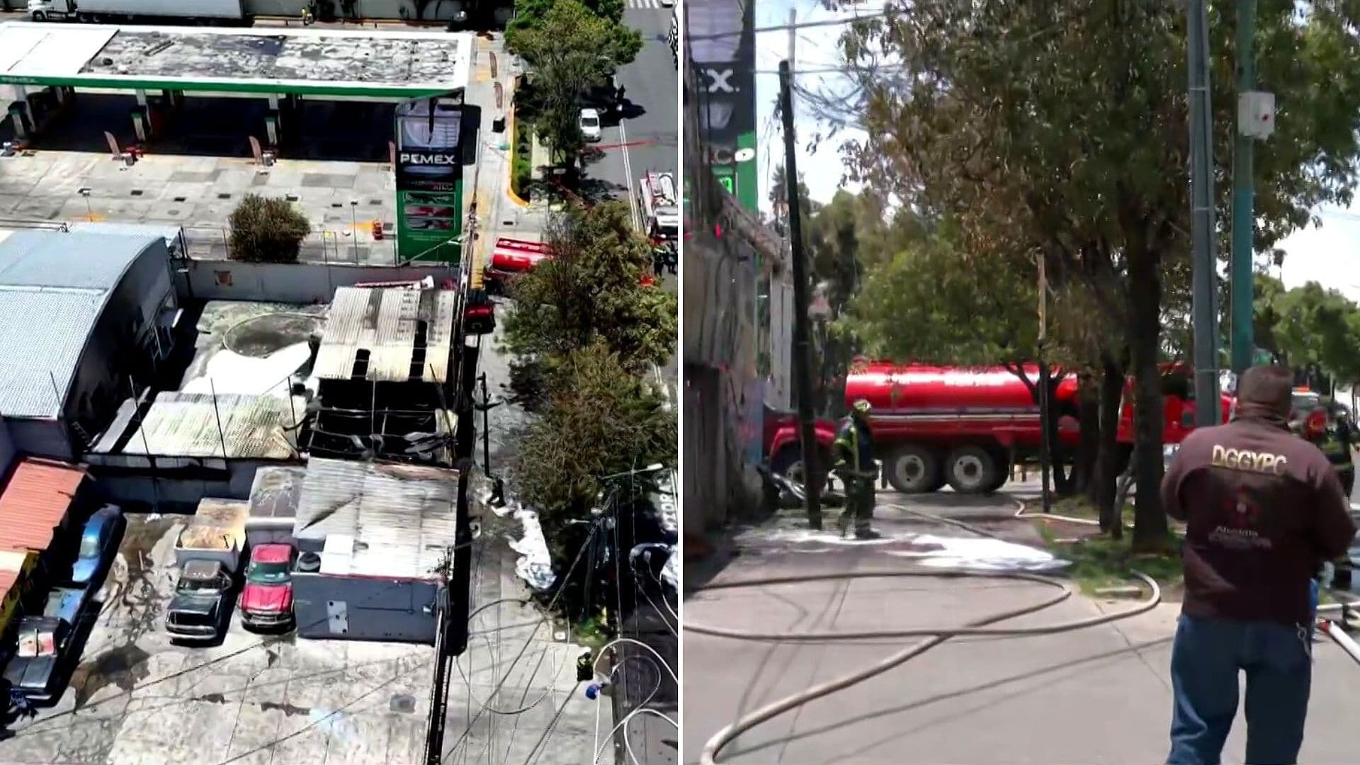 Bomberos Sofocan Incendio en Fábrica de Lonas en Iztapalapa, CDMX