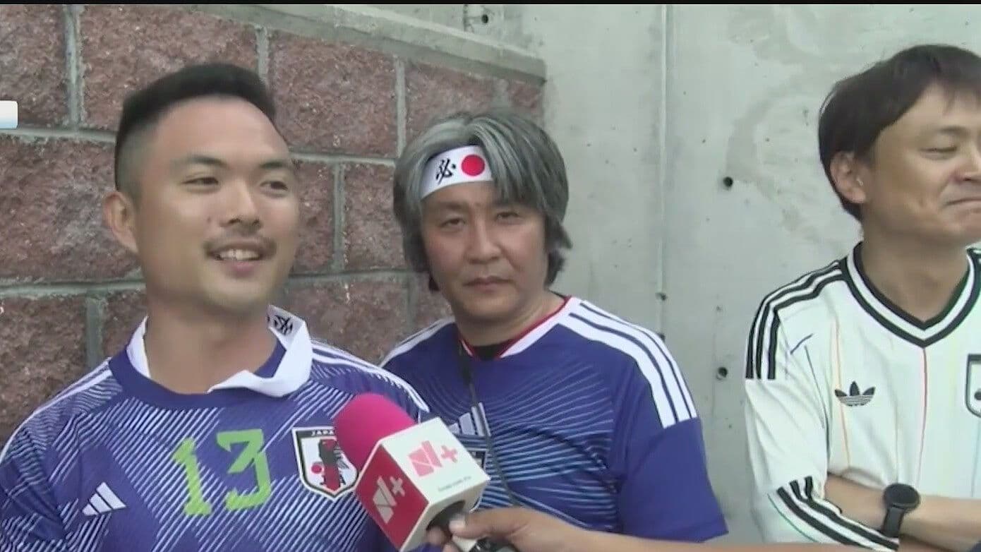 Esperan Aficionados de Japón con Porras y Fiesta Partido contra Túnez en Monterrey