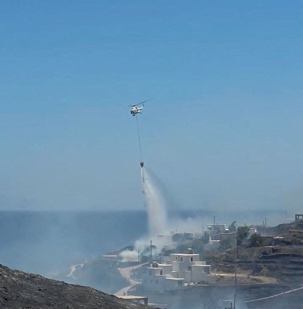 Incendio Forestal Atacado Desde las Alturas