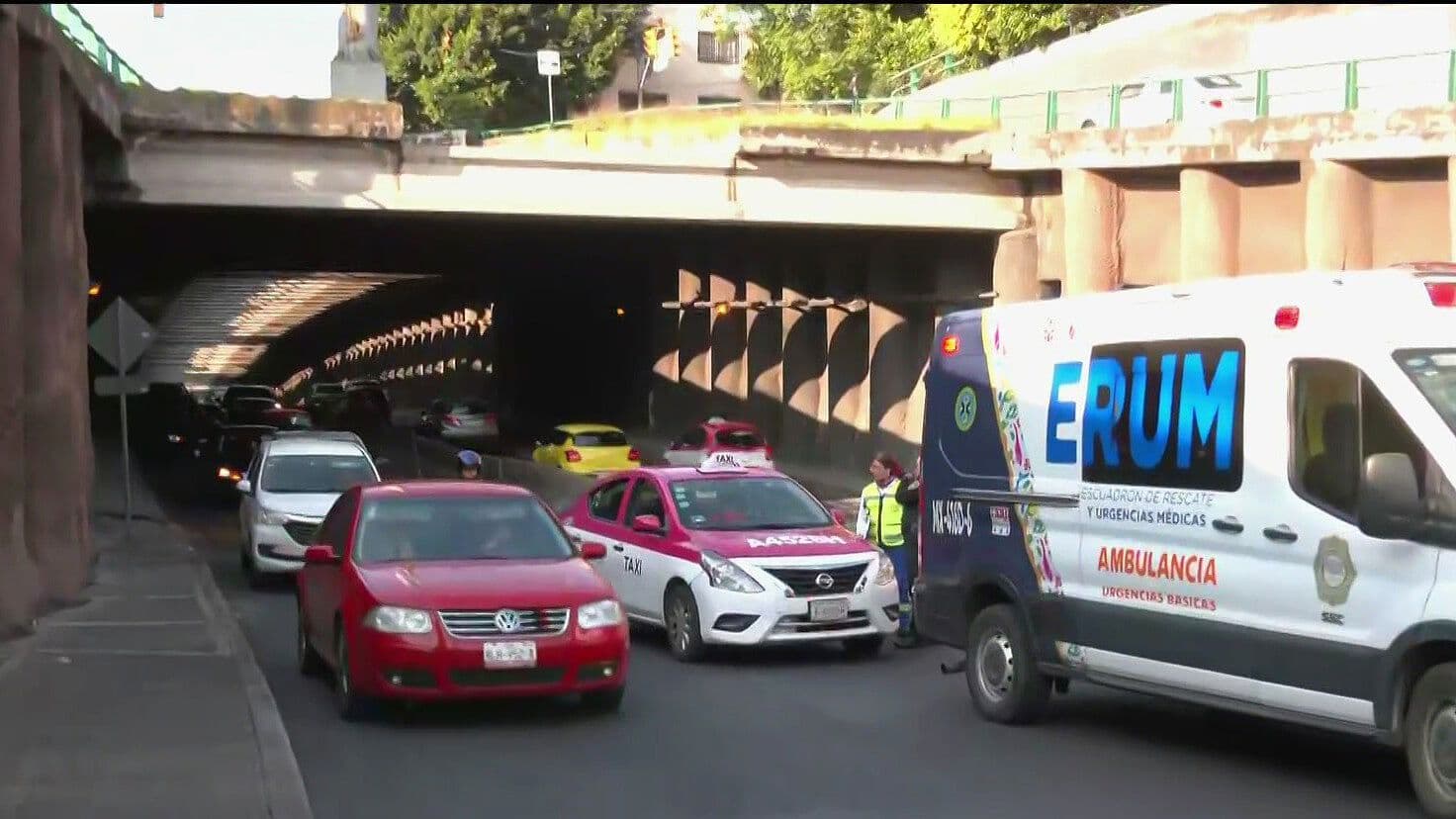 Muere Taxista en Eje 5 Poniente, Alcaldía Álvaro Obregón