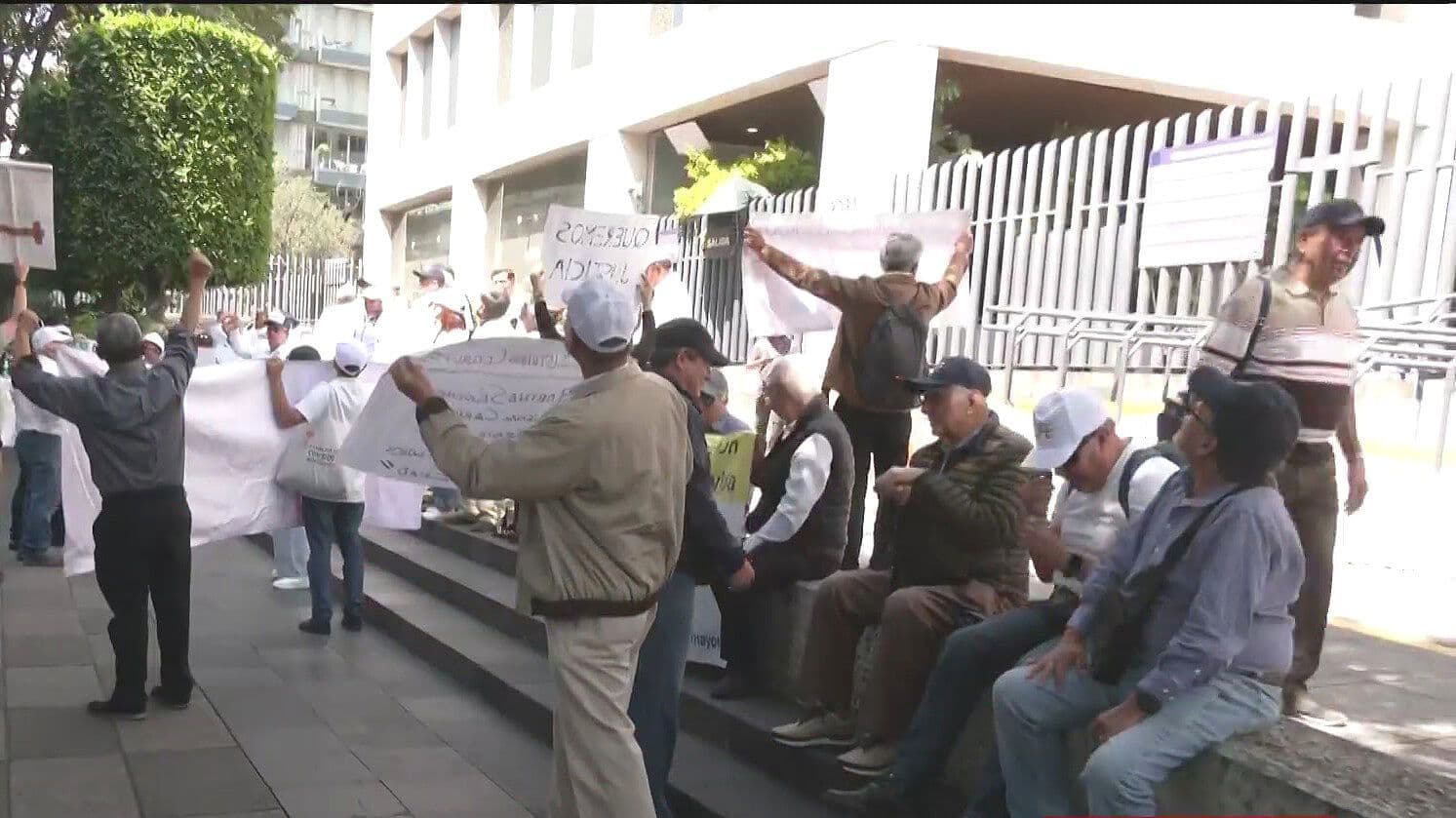 Jubilados Protestan Hoy Frente al Poder Judicial en CDMX por Reforma de Pensiones