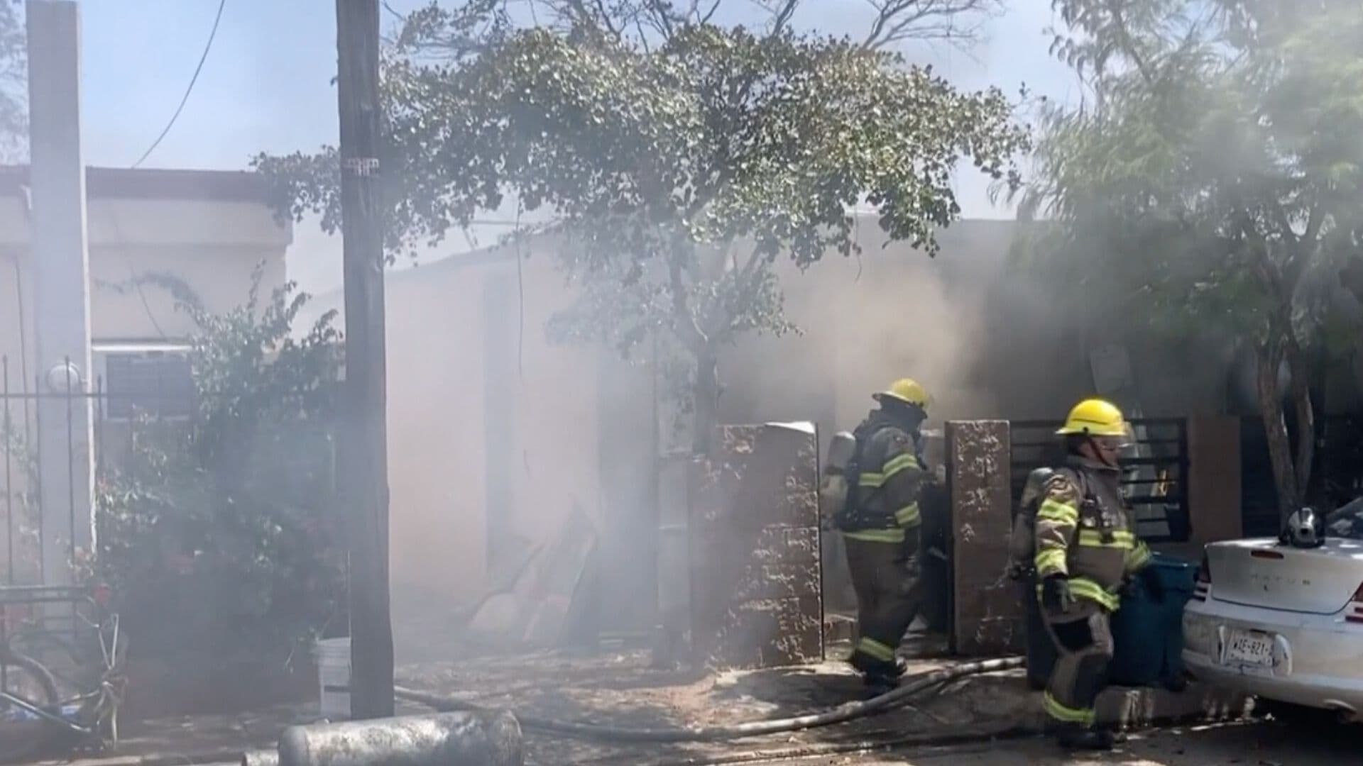 Incendio de Vivienda en Colonia Ley 57 Deja Pérdidas Materiales en Hermosillo