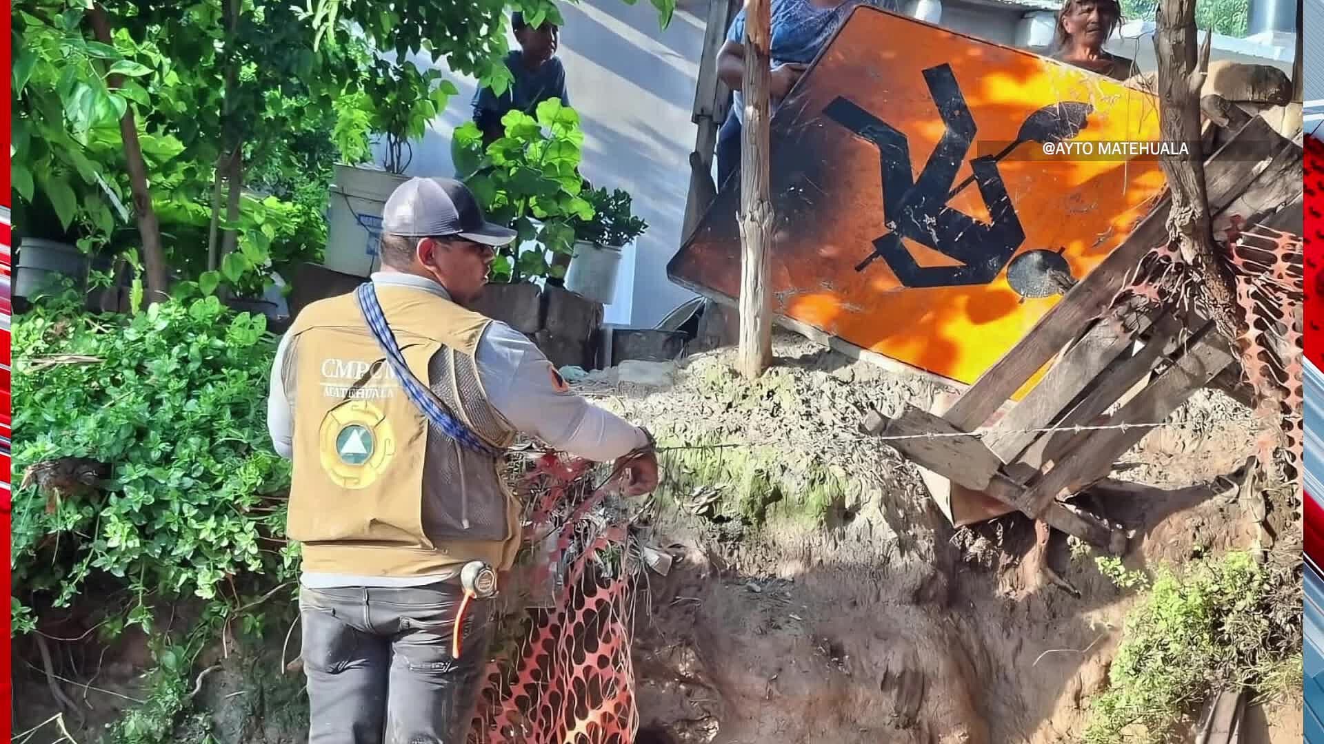 Desbordamiento de Estanque Deja Daños tras Fuertes Lluvias en Matehuala