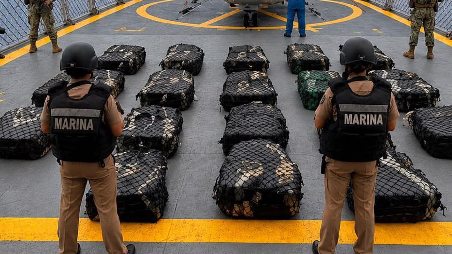 Omar García Harfuch Anuncia el Aseguramiento de 3 Toneladas de Cocaína