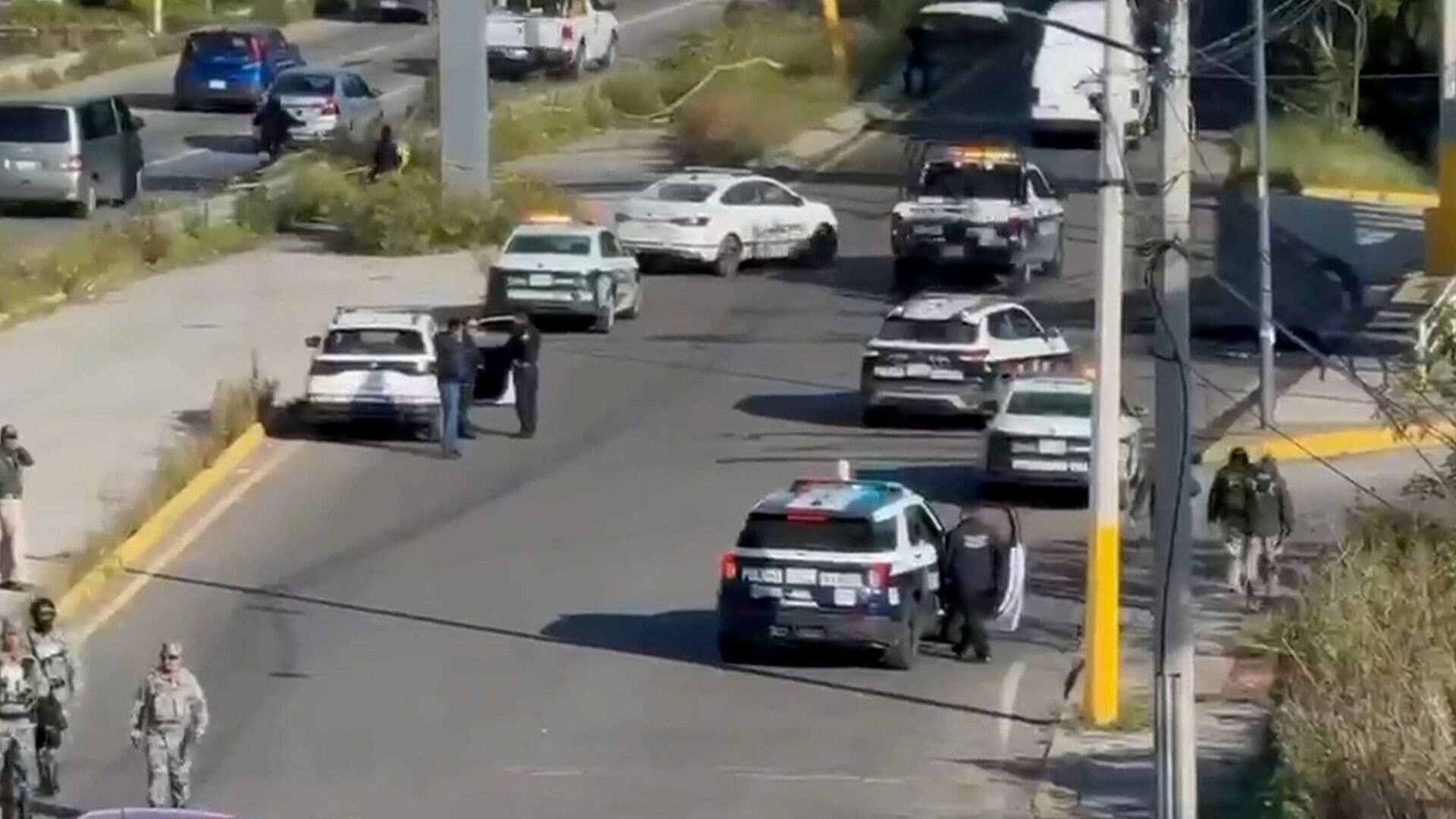 Abandonan Cuerpo Calcinado en Periférico Ecológico de Puebla