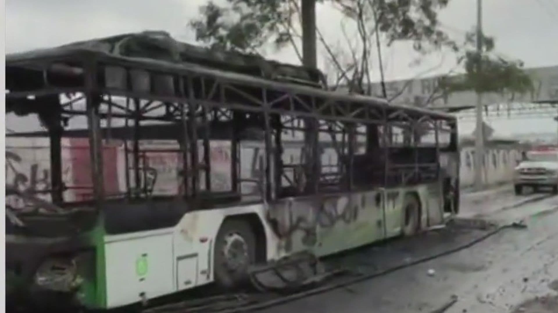 Arde Ruta 327 por Supuesta Falla Mecánica; No Hay Heridos en Apodaca
