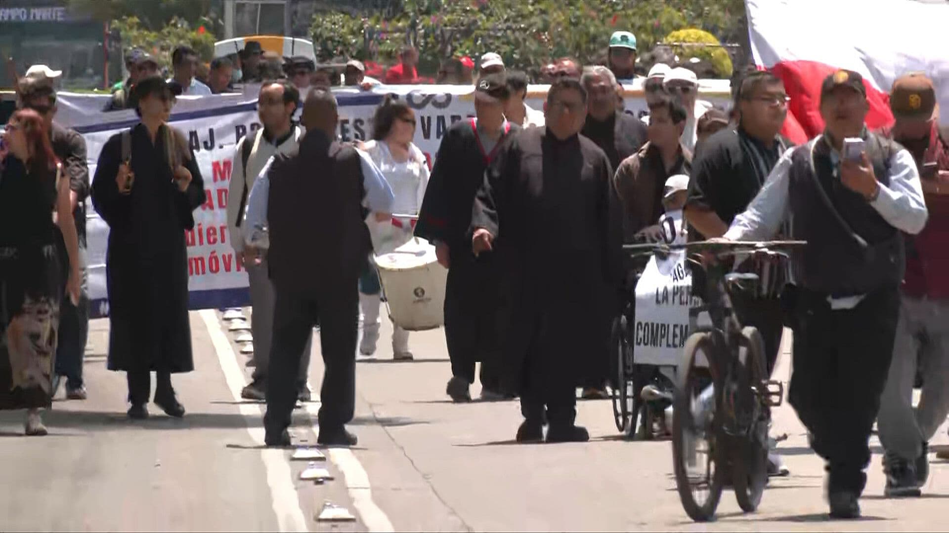 Marcha de Extrabajadores del Poder Judicial Hoy 23 de Junio en CDMX: Alternativas Viales