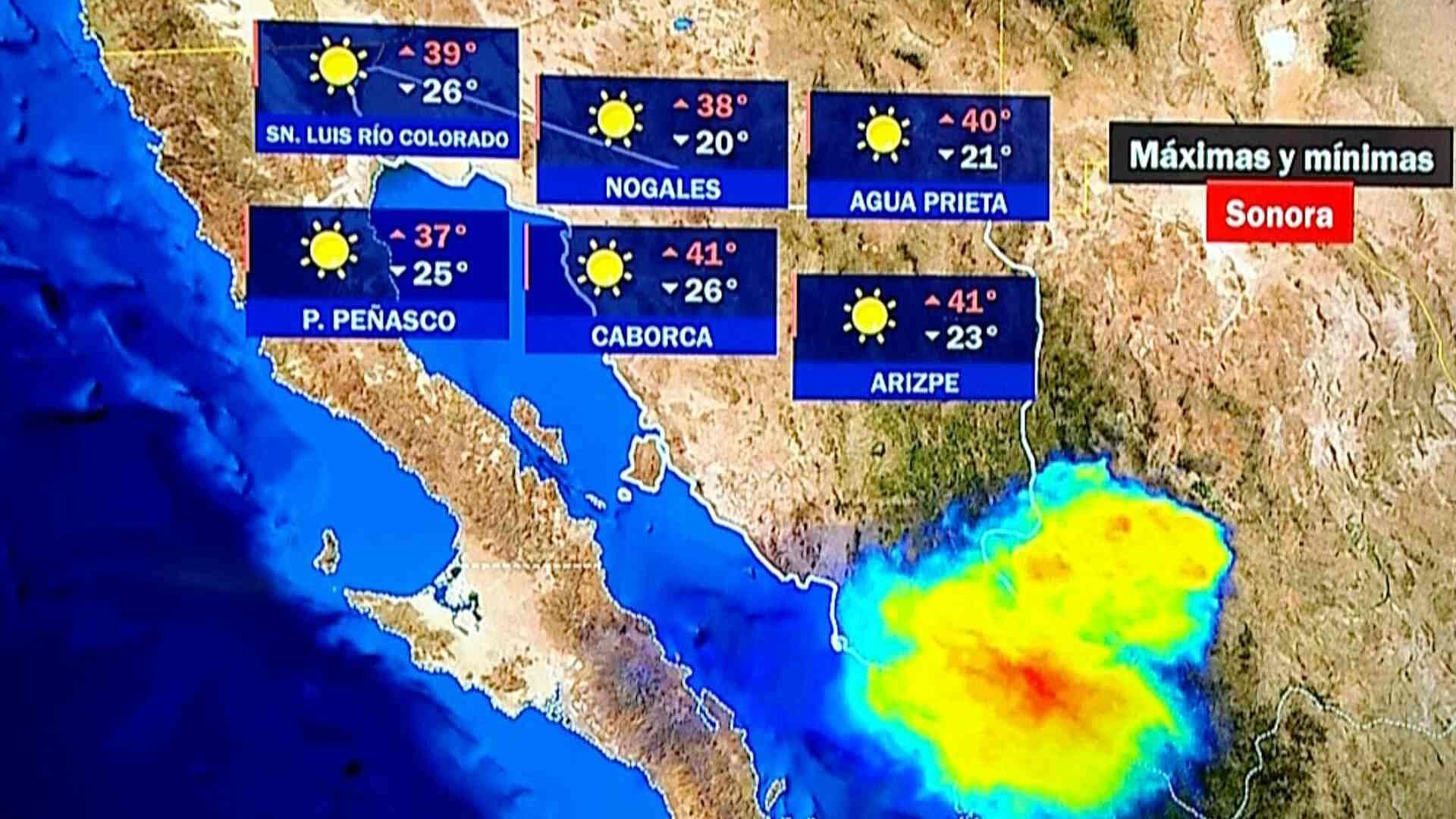 Clima en Sonora: Pronóstico de Hoy Martes 23 de Junio del 2026