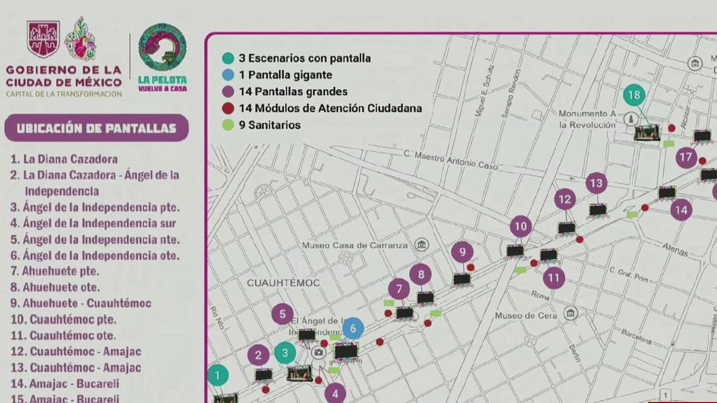 ¿Dónde Ver el México vs Chequia? Habrá Pantallas Gigantes en Estos Puntos de CDMX