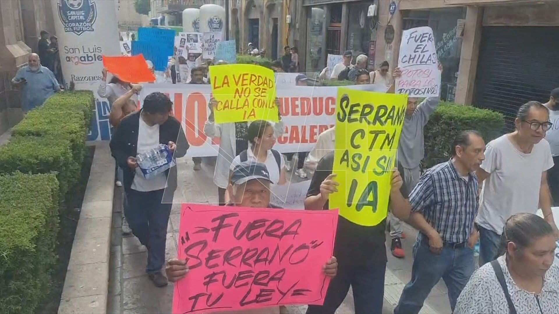 Así Marcharon por la Dignidad y Libertad de Expresión en SLP