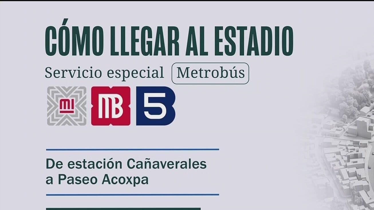 México vs Chequia: ¿Cómo Llegar al Estadio Sede en CDMX? Estas Son las Rutas