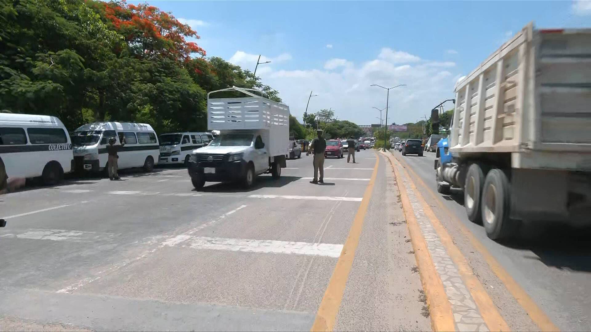 Movilización de Transportistas Afecta Tránsito en Carreteras de Chiapas Hoy 24 de Junio