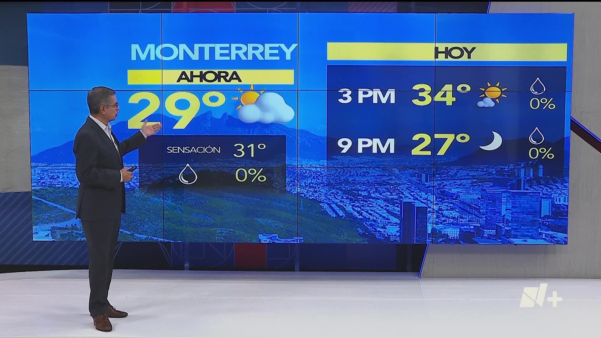 Meteorólogo Mauro Morales da pronóstico del clima para Nuevo León