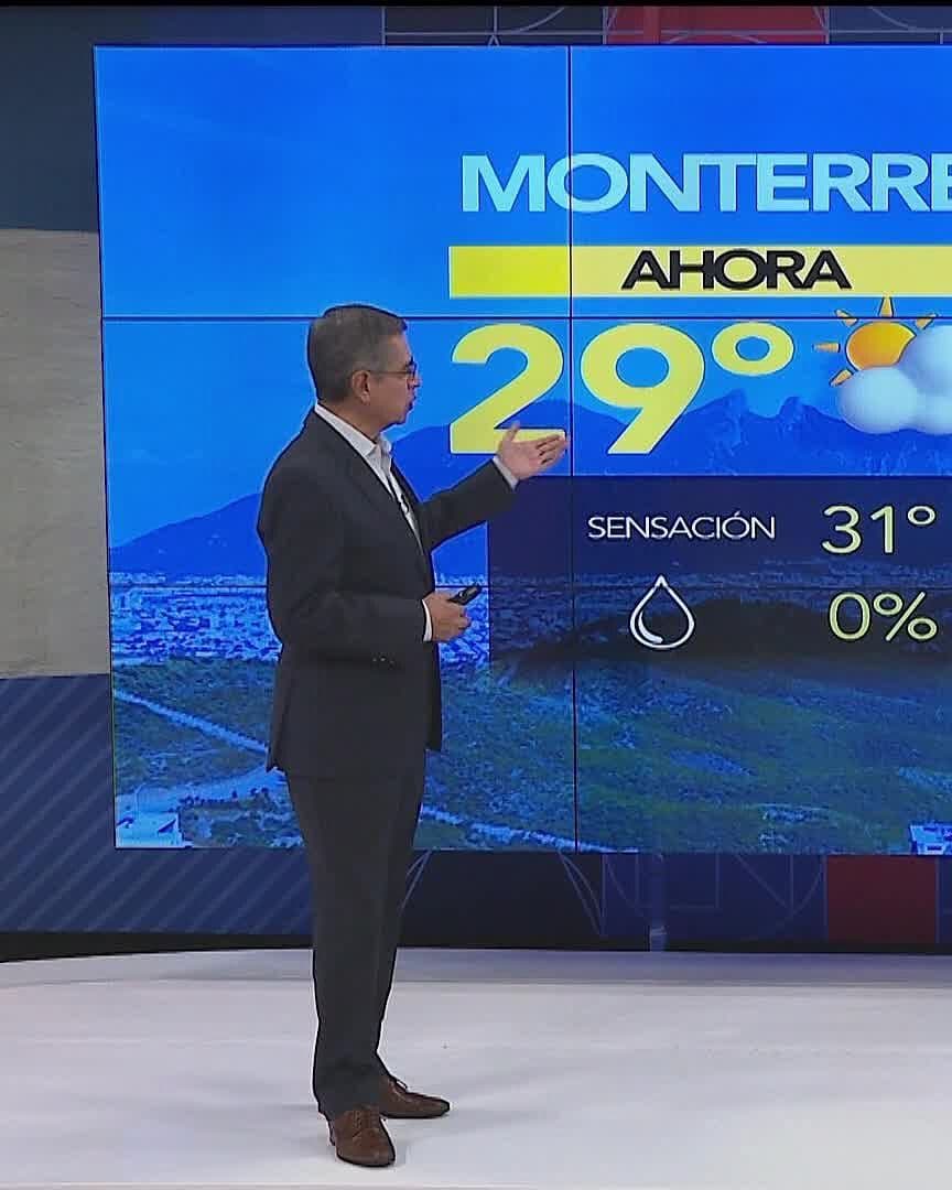 Meteorólogo Mauro Morales da pronóstico del clima para Nuevo León