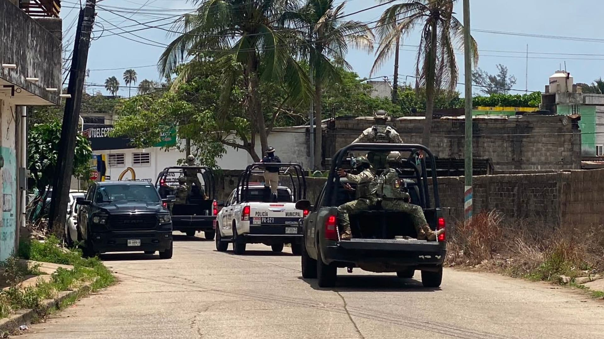 Se Registra Operativo en Cuartería de Colonia Luis Echeverría Coatzacoalcos Veracruz