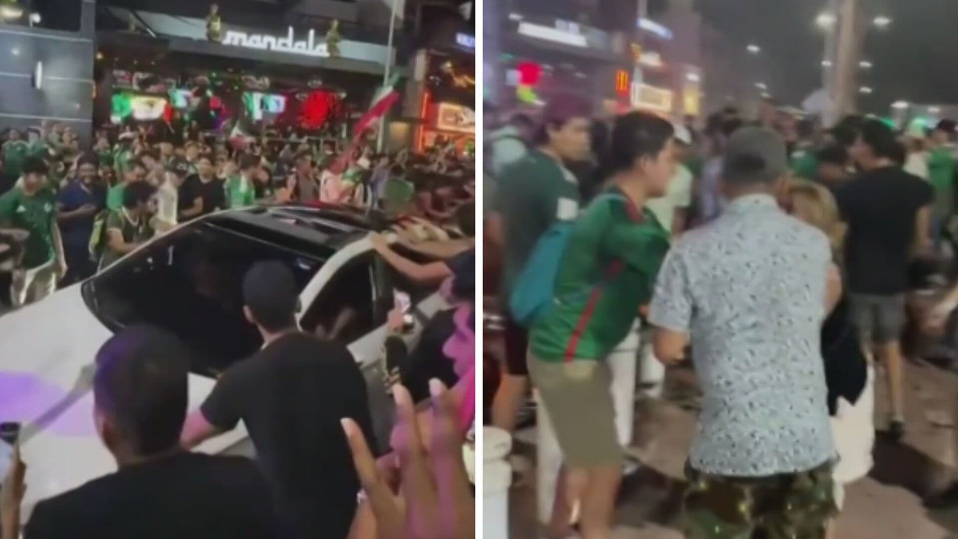 VIDEO: Momento Exacto del Atropellamiento Masivo de Aficionados en Cabo San Lucas