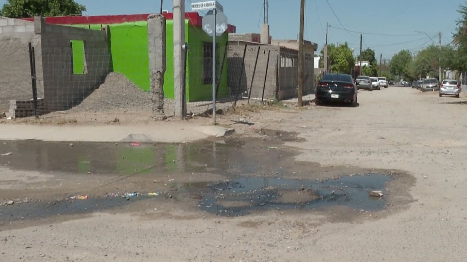 Vecinos Denuncian Drenaje Colapsado en Colonia Insurgentes de Hermosillo