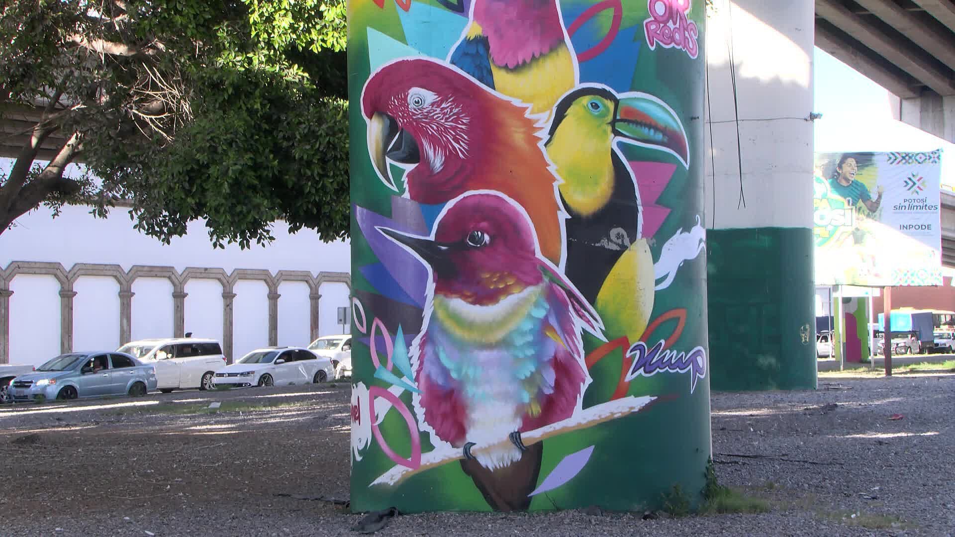 ¿Grafiti Ilegal o Arte Urbano? SLP Busca Cambiar la Forma de Pintar las Calles