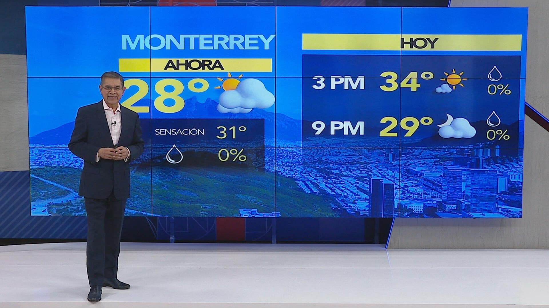 Meteorólogo Mauro Morales da pronóstico del clima para Nuevo León