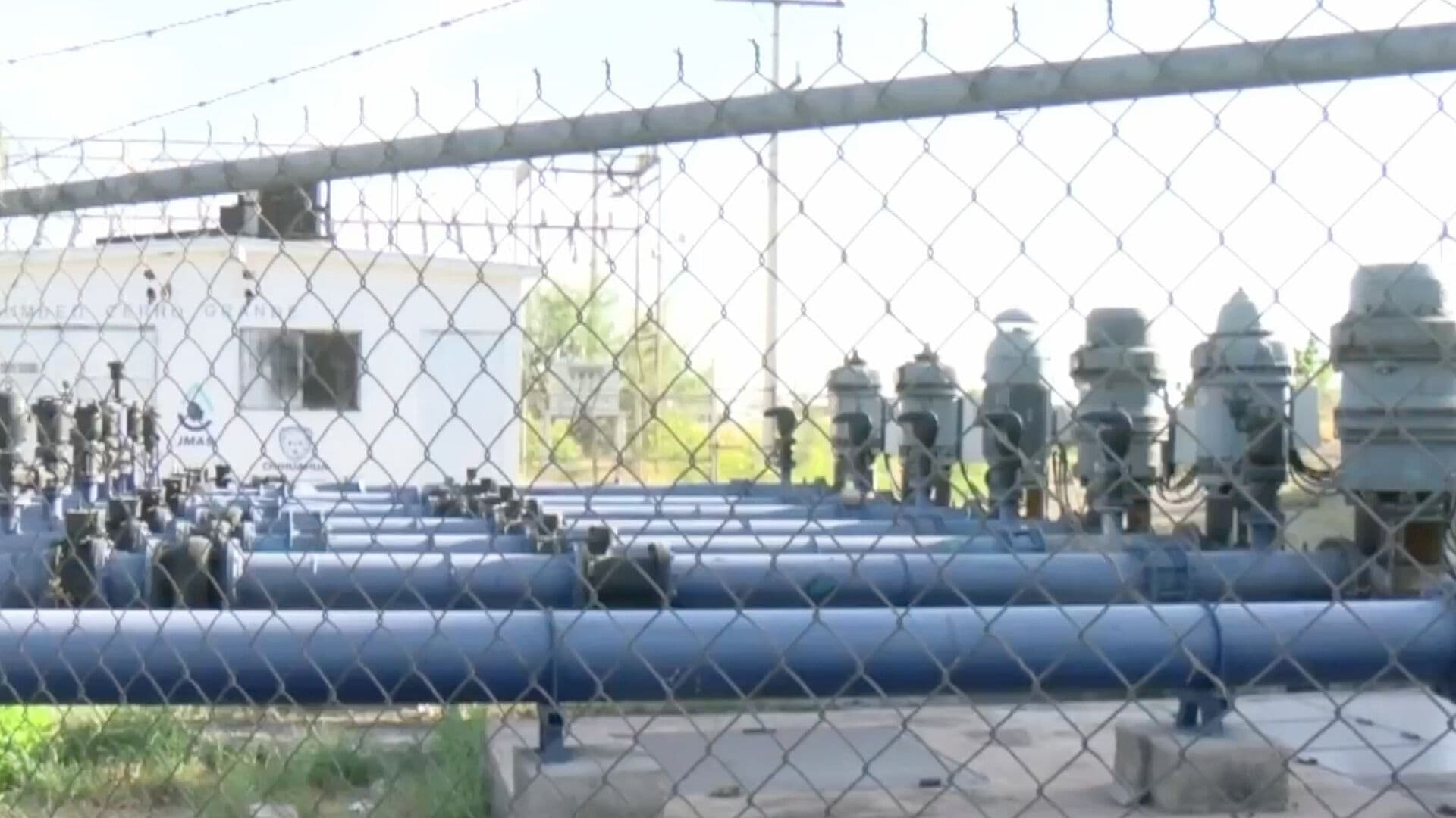 Pozos de Agua en Chihuahua a Tope por Ola de Calor; Alta Demanda Vacía los Tanques