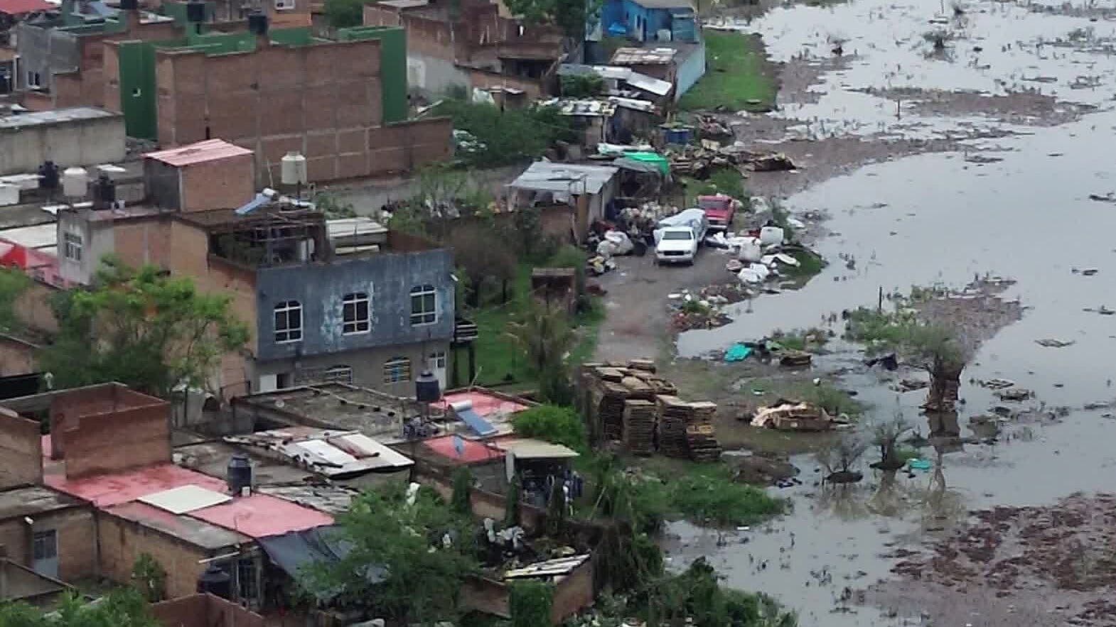 Viviendas de El Salto Cercanas al Río Santiago y Presa El Ahogado están en Riesgo de Inundación