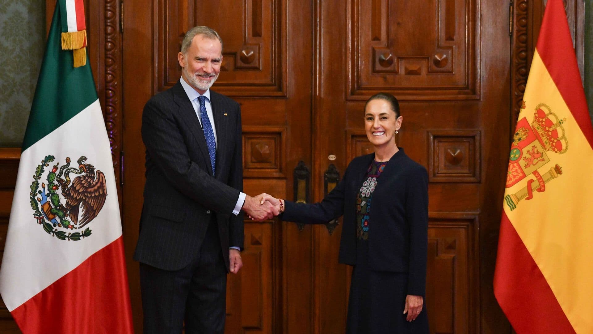 Así Fue la Reunión Sheinbaum-Felipe VI tras Casi 8 Años Ausente en México