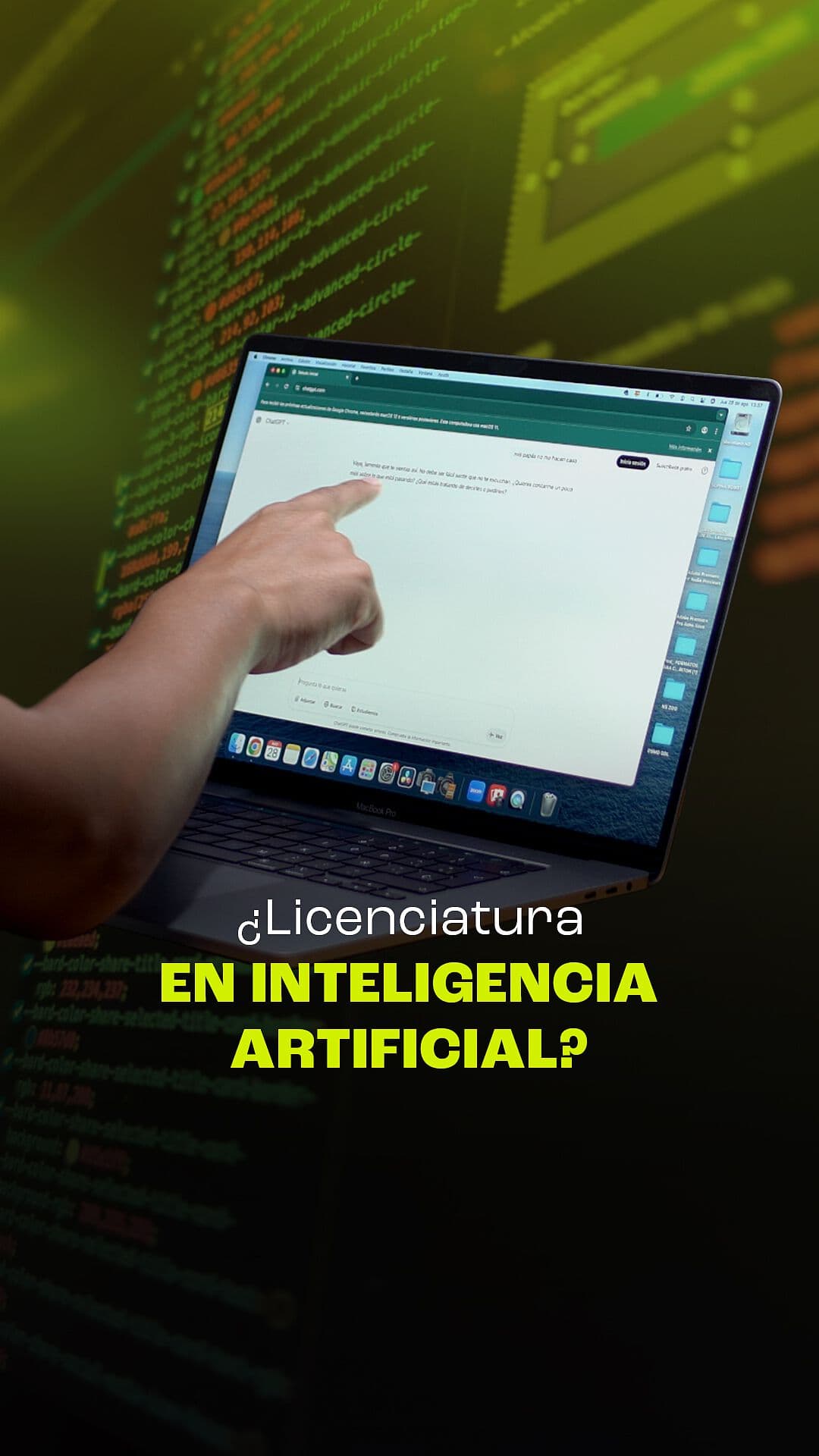 ¿Licenciatura en Inteligencia Artificial?