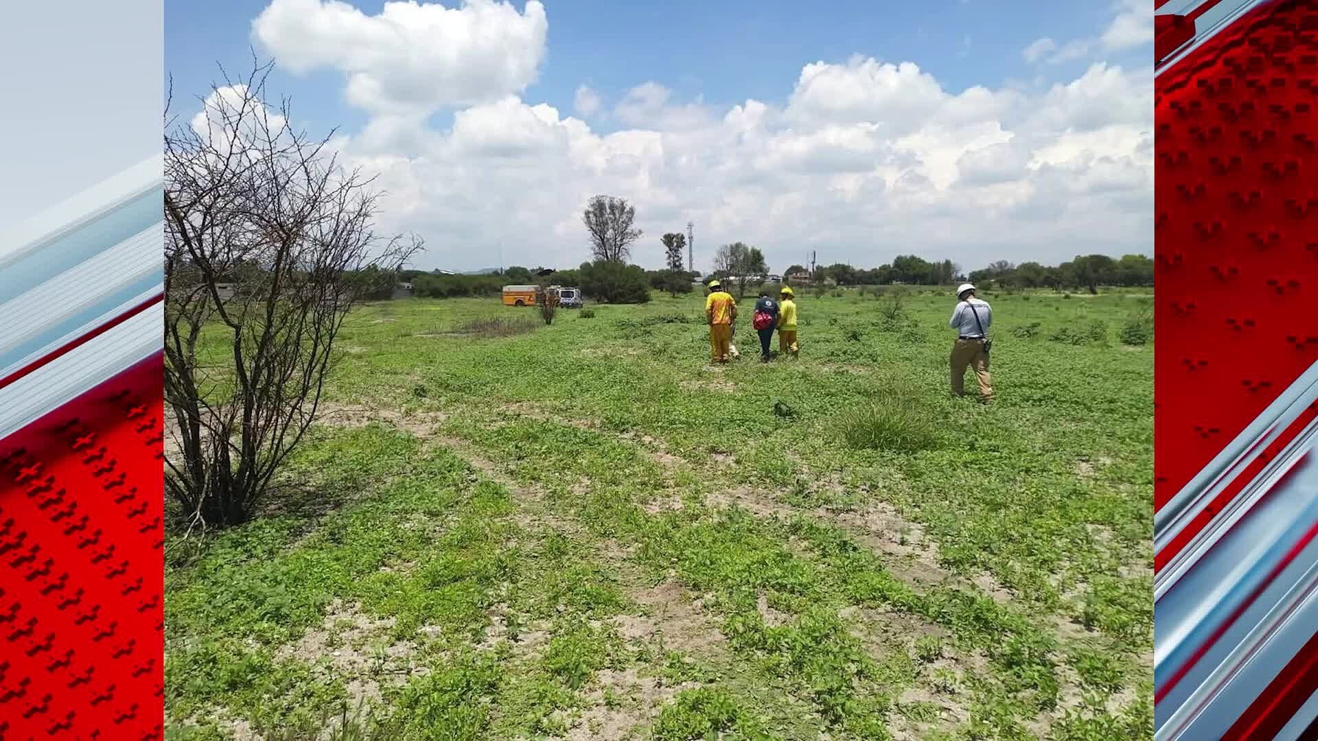 Rescatan a Hombre que Subió a una Torre de Alta Tensión en Pedro Escobedo